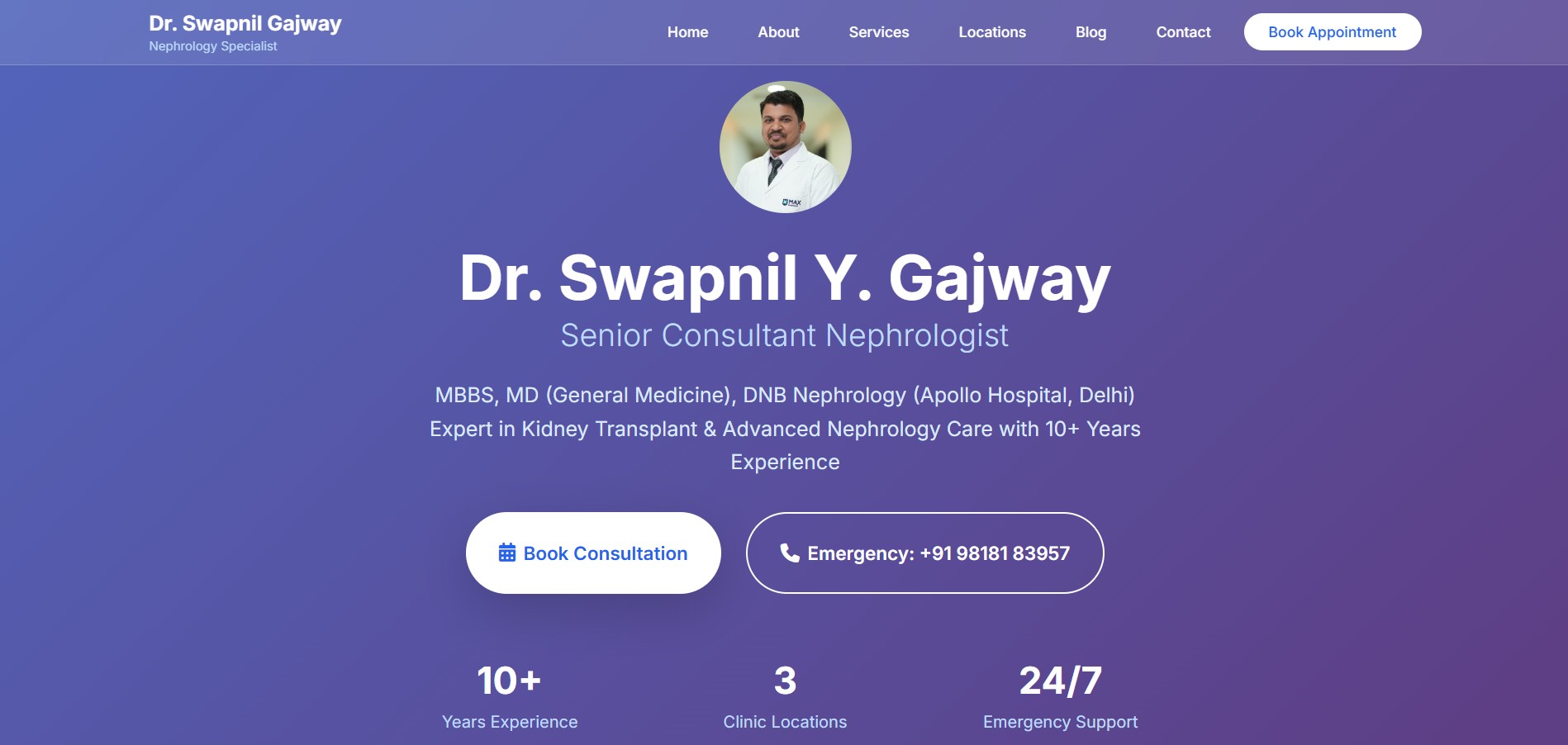 Healthcare Portal Portfolio